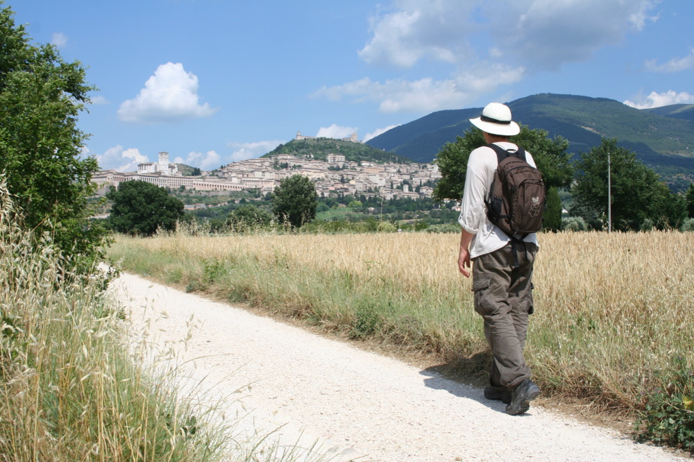 Assisi_pilgern Franziskusweg Assisi