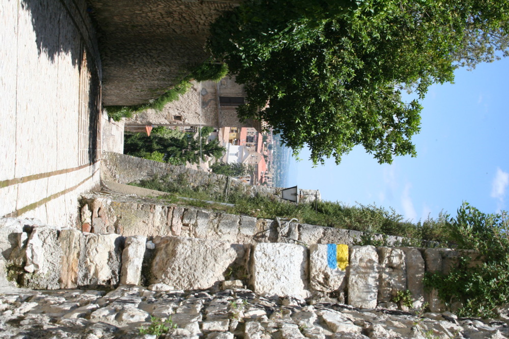 Franziskusweg Wegmarkierung Franziskusweg